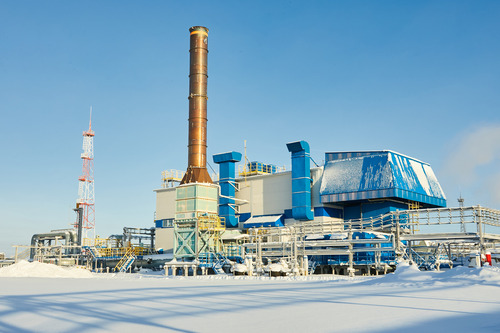 Газоперекачивающий агрегат на Западно-Таркосалинском газовом промысле ООО "Газпром добыча Ноябрьск"