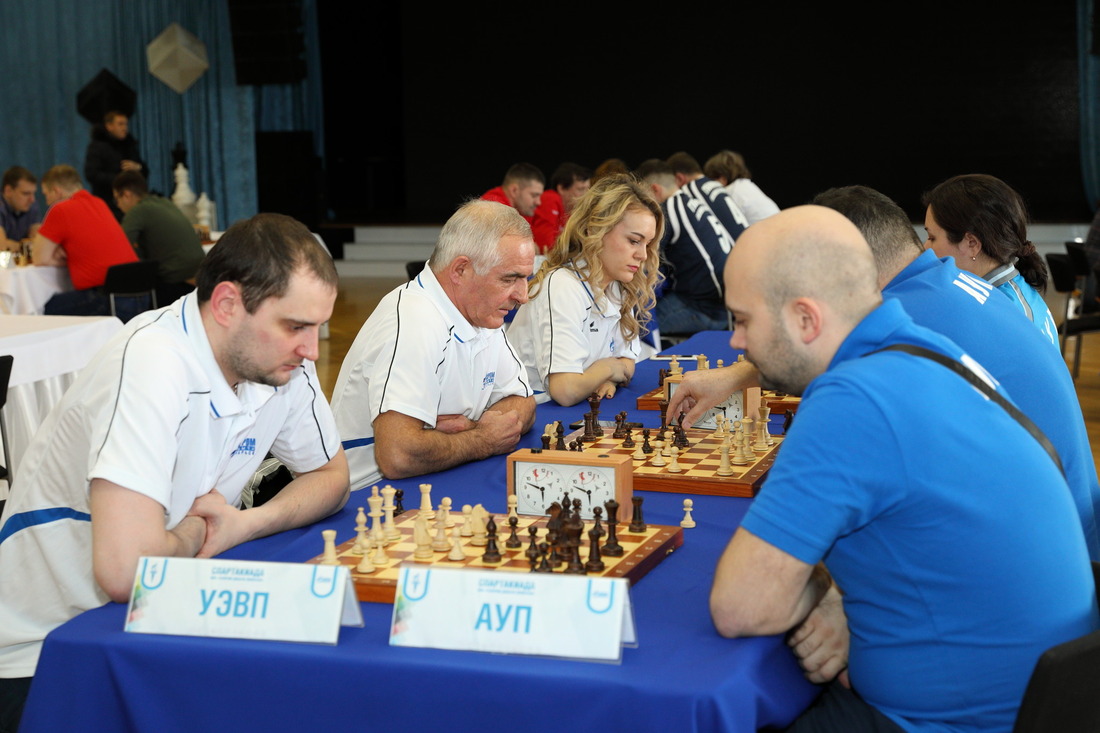 Команда аппарата управления — победитель шахматного турнира
