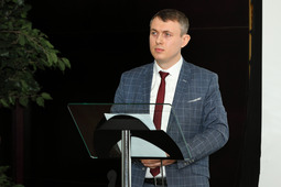 Выступление Олега Манихина, начальника службы коррозионного мониторинга ООО «Газпром добыча Ноябрьск», на научно-технической конференции