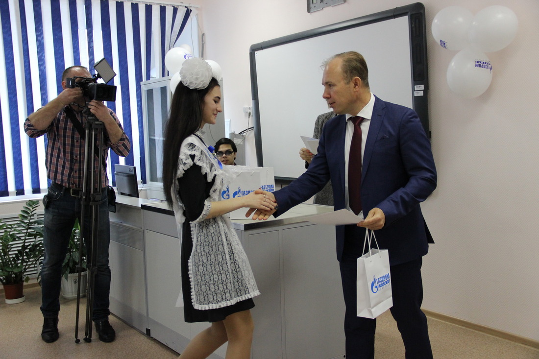 Каждый ученик «Газпром-класса» получил сертификат об успешном завершении обучения