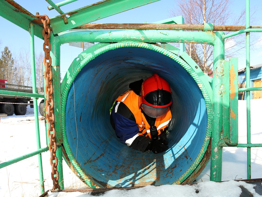 В «Газпром добыча Ноябрьск» профессиональная подготовка спасателей организована в соответствии с требованиями законодательства