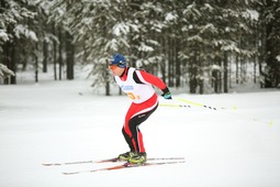 Наряду с летними дисциплинами спортсмены соревновались в лыжных гонках