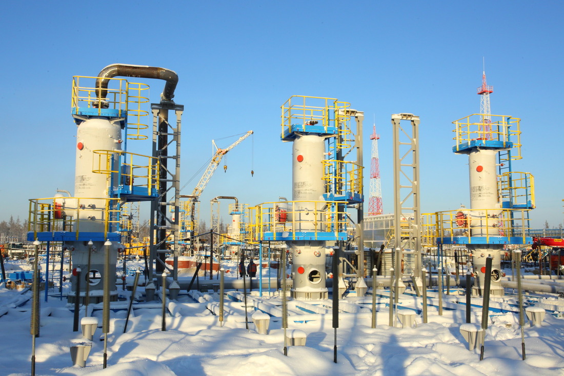 Термостабилизирующие устройства для грунта на Чаяндинском нефтегазоконденсатном месторождении