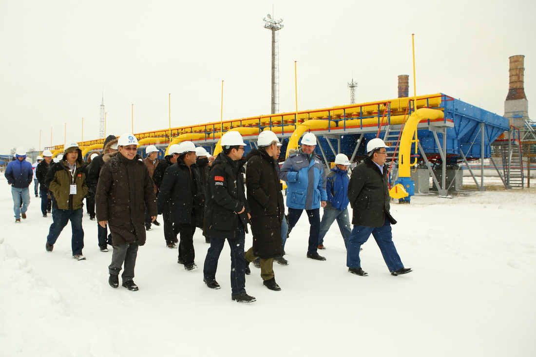 Экскурсия по Комсомольском газовому промыслу