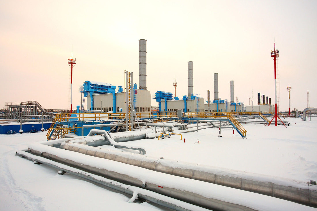 Газоперекачивающие агрегаты на Западно-Таркосалинском газовом промысле