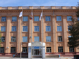 Фасад ЧПОУ «Газпром колледж Волгоград»