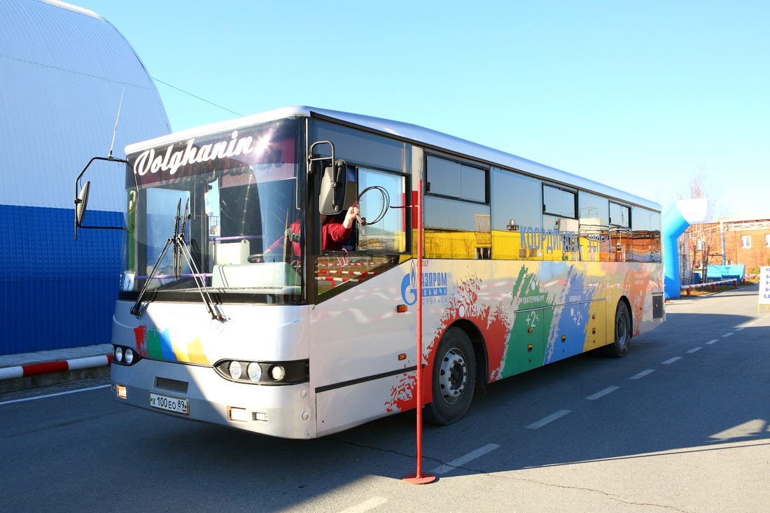 На старте конкурса — водители автобусов