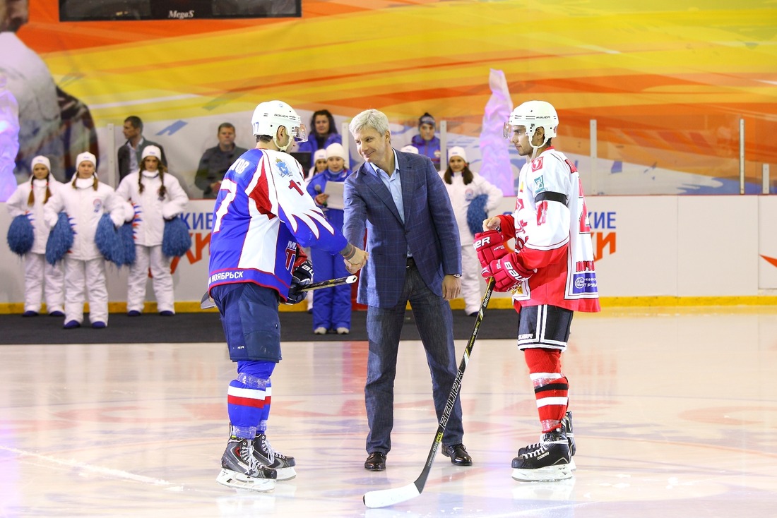 Старт первого тура чемпионата Российской хоккейной лиги