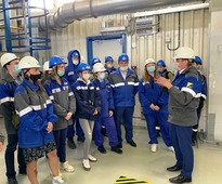 Целевые студенты на экскурсии на Вынгаяхинском газовом промысле