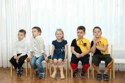 Воспитанники детского сада «Колокольчик» (г. Ноябрьск) на первом занятии в 3D-библиотеке