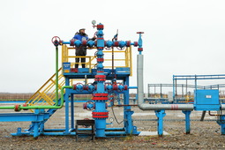 Куст газовых скважин Камчатского газопромыслового управления