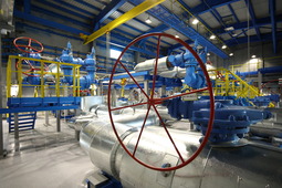 Производственный цех Установки предварительной подготовки газа № 2 на Чаяндинском месторождении